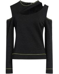 Ganni - Crew-Neck Knitted Top - Lyst