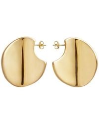 Bottega Veneta - Large Disc Earrings - Lyst