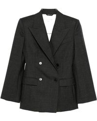 Givenchy - Double-Breasted Button Jacket - Lyst