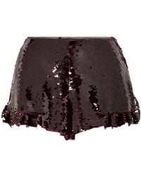 Simone Rocha - Sequined Tulle Mini Shorts - Lyst