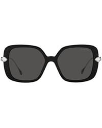 Swarovski - Oversized Square Frame Sunglasses - Lyst