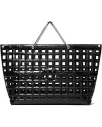 Tory Burch - Ella Croc-Embossed Market Tote Bag - Lyst