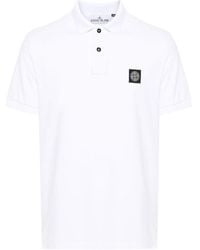 Stone Island - Polo Shirt With Logo - Lyst