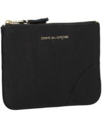 Comme des Garçons - Comme Des Garons Wallet Logo Printed Zip-Up Wallet - Lyst