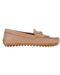Tod's - Round-Head Flat Shoes - Lyst