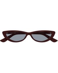 McQueen - Eyewear Cat-Eye Frame Sunglasses - Lyst