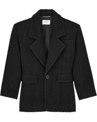 Saint Laurent - Long-Sleeved Casual Jacket - Lyst