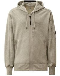 C.P. Company - Lens-Detail Zip-Up Hoodie - Lyst