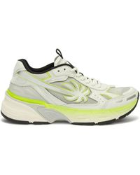 Palm Angels - P4 Fluo Leather Sneakers - Lyst