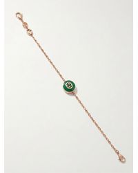 Gucci - Interlocking 18K Chain Bracelet - Lyst