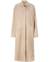 Stouls - Suede Coat - Lyst