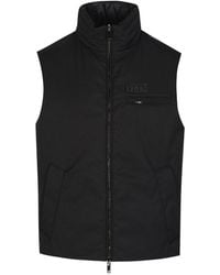Valentino - Zip-Up High Neck Reversible Jacket - Lyst
