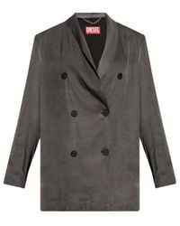 DIESEL - G-Avina-S1 Double Breasted Blazer - Lyst