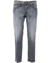Jacob Cohen - Logo Patch Denim Jeans - Lyst