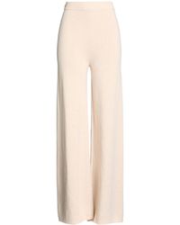 Max Mara - Plain Colour Wide-Leg Trousers - Lyst