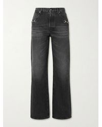 Gucci - Horsebit Detailed Jeans - Lyst