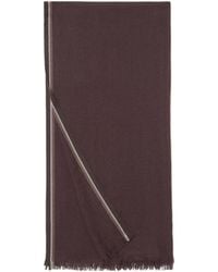 Loro Piana - Cashmere Fringed Scarf - Lyst