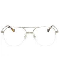 Gucci - Eyewear Pilot Frame Glasses - Lyst