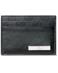 Gucci - Card Case With Metal Tag - Lyst