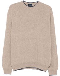 Paul & Shark - Long-Sleeve Contrast-Trim Sweater - Lyst