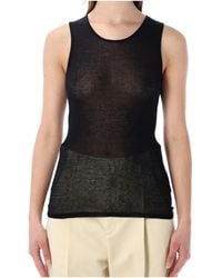 Soeur - Isis Sheer Sleeveless Top - Lyst