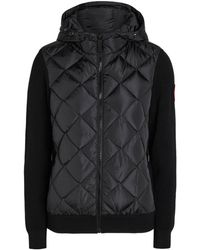 Canada Goose - Hybridge Quilted Shell And Wool Jacket - Lyst