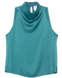 forte_forte - High-Neck Sleeveless Top - Lyst