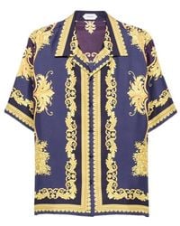 Versace - Leather Outerwear - Lyst