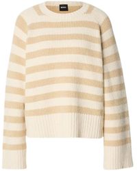 BOSS - Long-Sleeved Knitwear - Lyst