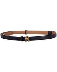Elisabetta Franchi - Logo Plaque Belt - Lyst