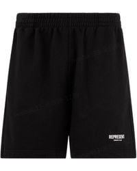 Represent - Elastic-Waist Cotton Shorts - Lyst