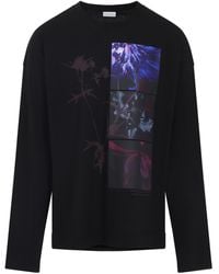 Dries Van Noten - Graphic Printed Crewneck T-Shirt - Lyst