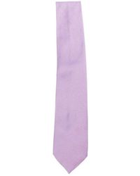 Tom Ford - Logo-Patch Tie - Lyst