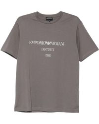 Emporio Armani - Short-Sleeved T-Shirt - Lyst