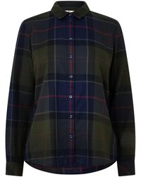 Barbour - Tartan Long-Sleeve Shirt - Lyst