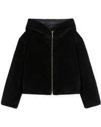 Max Mara - Short, Reversible Alpaca And Wool Padded Jacket - Lyst