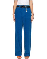Stella McCartney - Straight-Leg Corduroy Casual Trousers - Lyst