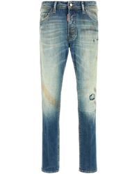 DSquared² - Medium Pressed Sand Scared The American Distressed Jeans - Lyst