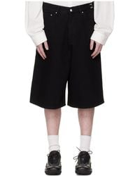 HELIOT EMIL - Fence Belt Loop Denim Shorts - Lyst