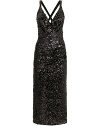 Dolce & Gabbana - Dress With Sequins - Lyst
