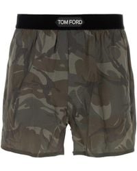 Tom Ford - Logo Patch Printed Boxers - Lyst
