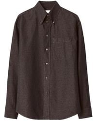 Lemaire - Long Sleeve Buttoned Shirt - Lyst