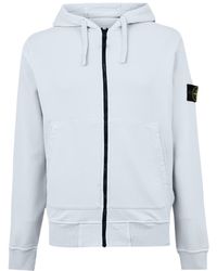 Stone Island - Logo Hoodie - Lyst