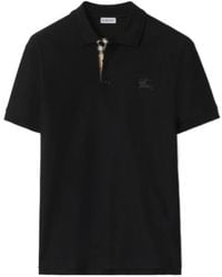 Burberry - Eddie Logo Polo Shirt - Lyst
