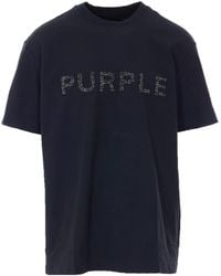 Purple Brand - Crystal Logo T-Shirt - Lyst