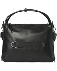 Coccinelle - Logo-Strap Shoulder Bag - Lyst