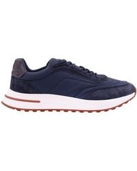 Loro Piana - Weekend Walk Lace-Up Sneakers - Lyst