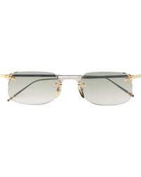 Jacques Marie Mage - Rimless Square-Frame Titanium Sunglasses - Lyst