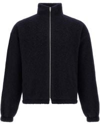 Jil Sander - Textured-Knit Zip-Up Cardigan - Lyst
