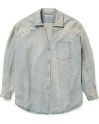 1989 STUDIO - Long-Sleeved Denim Shirt - Lyst